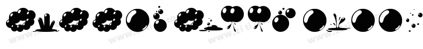bubble boddy light字体转换
